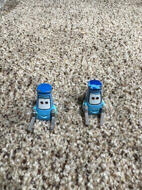 Disney Pixar Cars Guido Forklift Diecast Lot of 2 Mattel